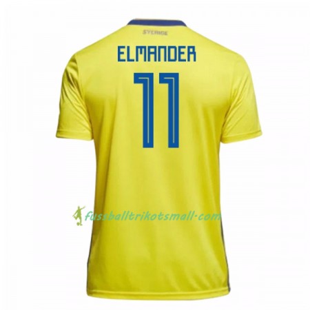 Fußballtrikots Schweden Elmander 11 WM 2018 Heimtrikotsatz kaufen